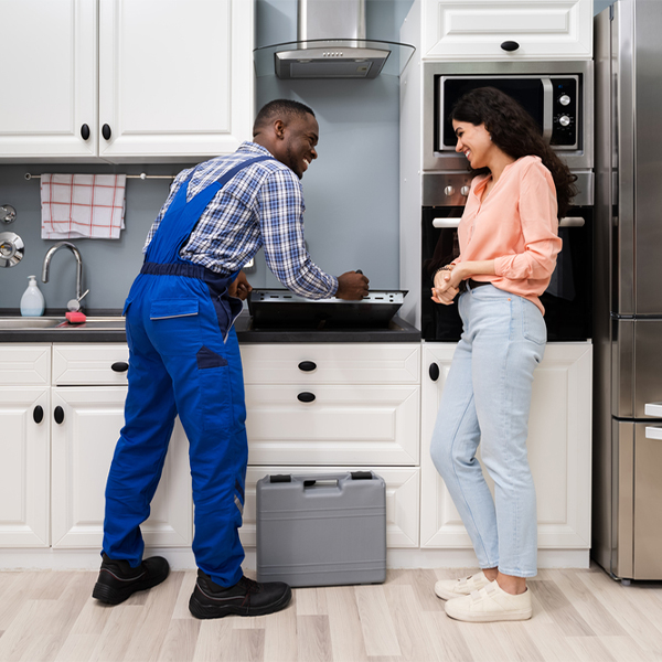 can you provide an estimate for cooktop repair before beginning any work in Trafford